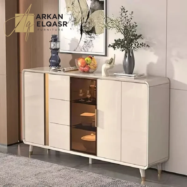 طاولة بوفيه بتصميم مودرن