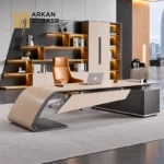 مكتب إداري فاخر بتصميم انسيابي