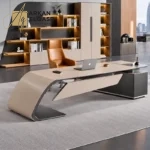 مكتب إداري فاخر بتصميم انسيابي