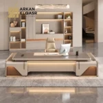 مكتب إداري فاخر بتصميم مودرن وأنيق للمكاتب الإدارية