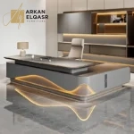 مكتب مدير تنفيذي بتصميم فاخر وعصرى